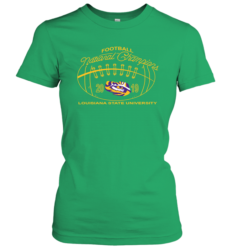 LSU Tigers Pressbox College Football Playoff 2019 National Champions Women's T-Shirt - KnowlegdeTee LSU Tigers Pressbox College Football Playoff 2019 National Champions Women's T-Shirt - KnowlegdeTee