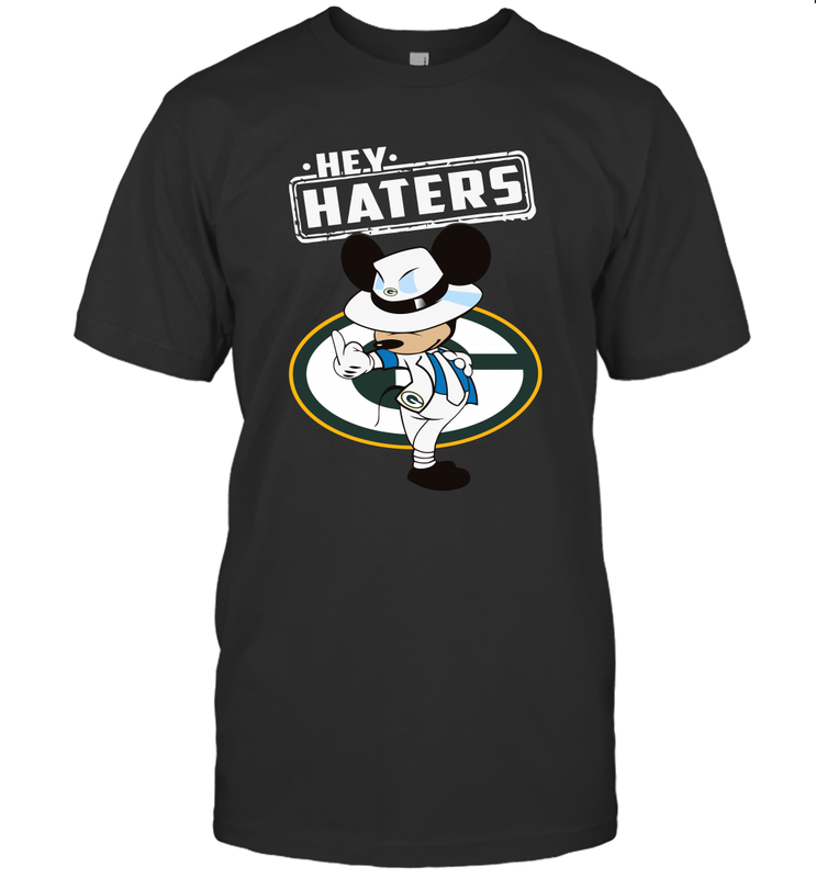 GREEN BAY PACKERS Hey Haters Mickey Mouse T-Shirt - KnowlegdeTee GREEN BAY PACKERS Hey Haters Mickey Mouse T-Shirt - KnowlegdeTee