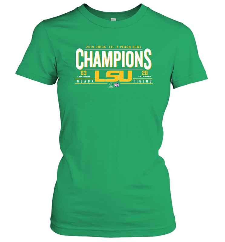 LSU Peach Bowl Champion 2019 Shirt Women's T-Shirt - KnowlegdeTee LSU Peach Bowl Champion 2019 Shirt Women's T-Shirt - KnowlegdeTee