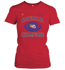 LSU Tigers College Football Playoff 2019 National Champions Football 2 Women's T-Shirt - KnowlegdeTee