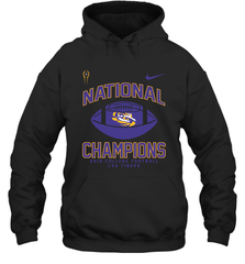 LSU Tigers College Football Playoff 2019 National Champions Football 2 Hoodie - KnowlegdeTee