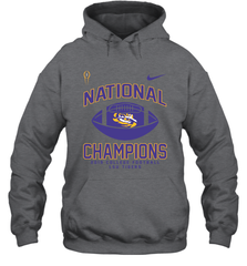 LSU Tigers College Football Playoff 2019 National Champions Football 2 Hoodie - KnowlegdeTee