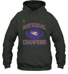 LSU Tigers College Football Playoff 2019 National Champions Football 2 Hoodie - KnowlegdeTee