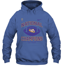 LSU Tigers College Football Playoff 2019 National Champions Football 2 Hoodie - KnowlegdeTee