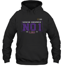 LSU Tigers College Football Playoff 2019 National Champions No1 Vintage Hoodie - KnowlegdeTee