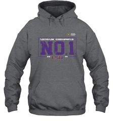 LSU Tigers College Football Playoff 2019 National Champions No1 Vintage Hoodie - KnowlegdeTee
