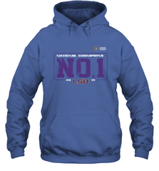 LSU Tigers College Football Playoff 2019 National Champions No1 Vintage Hoodie - KnowlegdeTee