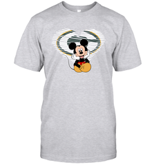 Green Bay Packers The Heart Mickey Mouse Disney Football T-Shirt - KnowlegdeTee