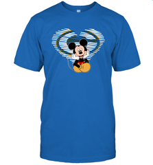 Green Bay Packers The Heart Mickey Mouse Disney Football T-Shirt - KnowlegdeTee