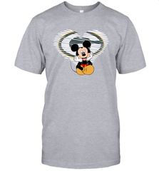 Green Bay Packers The Heart Mickey Mouse Disney Football T-Shirt - KnowlegdeTee