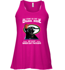 Star Wars COME TO THE DARK SIDE WE HAVE GREEN BAY PACKERS SHIRTS= Racerback Tank - KnowlegdeTee
