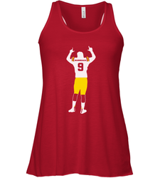 Joe Burreaux 9 LSU Shirt Racerback Tank - KnowlegdeTee