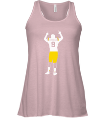 Joe Burreaux 9 LSU Shirt Racerback Tank - KnowlegdeTee