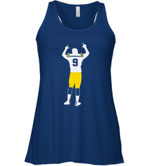 Joe Burreaux 9 LSU Shirt Racerback Tank - KnowlegdeTee