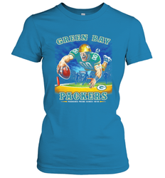 Green Bay Packers End Zone Women's T-Shirt - KnowlegdeTee