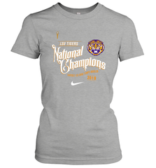 LSU Tigers College Football Playoff 2019 National Champions Celebration Women's T-Shirt - KnowlegdeTee