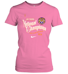 LSU Tigers College Football Playoff 2019 National Champions Celebration Women's T-Shirt - KnowlegdeTee