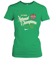 LSU Tigers College Football Playoff 2019 National Champions Celebration Women's T-Shirt - KnowlegdeTee