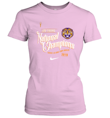 LSU Tigers College Football Playoff 2019 National Champions Celebration Women's T-Shirt - KnowlegdeTee