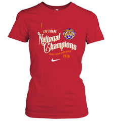 LSU Tigers College Football Playoff 2019 National Champions Celebration Women's T-Shirt - KnowlegdeTee