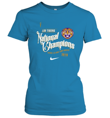 LSU Tigers College Football Playoff 2019 National Champions Celebration Women's T-Shirt - KnowlegdeTee