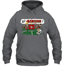 The Peanuts Cheering Go Snoopy San Francisco 49ers Hoodie - KnowlegdeTee