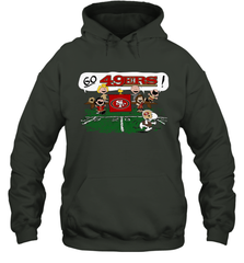 The Peanuts Cheering Go Snoopy San Francisco 49ers Hoodie - KnowlegdeTee