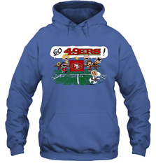 The Peanuts Cheering Go Snoopy San Francisco 49ers Hoodie - KnowlegdeTee