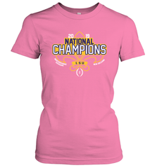 LSU Tigers Blue 84 College Football Playoff 2019 National Champions Women's T-Shirt - KnowlegdeTee