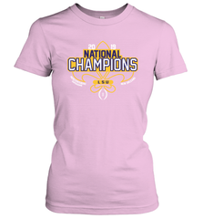 LSU Tigers Blue 84 College Football Playoff 2019 National Champions Women's T-Shirt - KnowlegdeTee