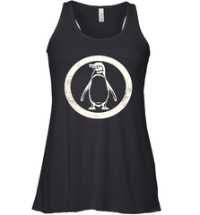Penguin logo Shirt Racerback Tank - KnowlegdeTee