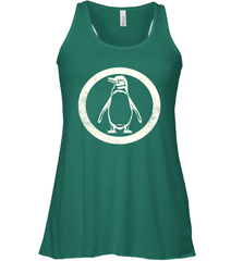 Penguin logo Shirt Racerback Tank - KnowlegdeTee