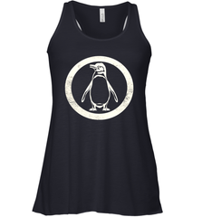 Penguin logo Shirt Racerback Tank - KnowlegdeTee