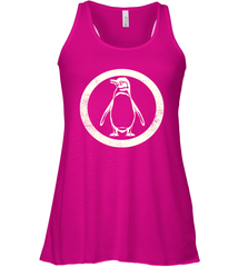 Penguin logo Shirt Racerback Tank - KnowlegdeTee