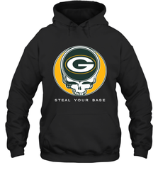 Green Bay Packers Grateful Dead Steal Your Base Fan Gift Hoodie - KnowlegdeTee