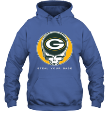 Green Bay Packers Grateful Dead Steal Your Base Fan Gift Hoodie - KnowlegdeTee