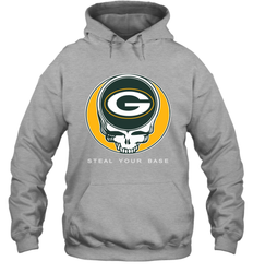 Green Bay Packers Grateful Dead Steal Your Base Fan Gift Hoodie - KnowlegdeTee