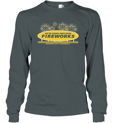 More Fireworks Kansas City Chiefs Shirt Long Sleeve T-Shirt - KnowlegdeTee