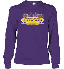 More Fireworks Kansas City Chiefs Shirt Long Sleeve T-Shirt - KnowlegdeTee