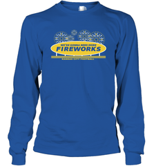 More Fireworks Kansas City Chiefs Shirt Long Sleeve T-Shirt - KnowlegdeTee