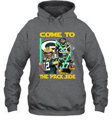 Green Bay Packers Star Wars Come to The Packer Side Faithful Playoff Hoodie - KnowlegdeTee