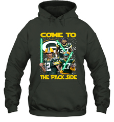 Green Bay Packers Star Wars Come to The Packer Side Faithful Playoff Hoodie - KnowlegdeTee