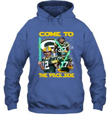 Green Bay Packers Star Wars Come to The Packer Side Faithful Playoff Hoodie - KnowlegdeTee