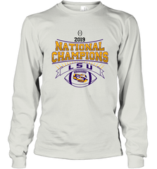 LSU Tigers College Football Playoff 2019 National Champions Long Sleeve T-Shirt - KnowlegdeTee