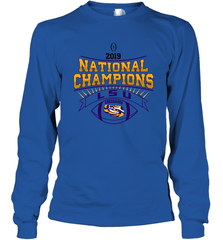 LSU Tigers College Football Playoff 2019 National Champions Long Sleeve T-Shirt - KnowlegdeTee