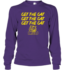 Get The Gat LSU Tigers Long Sleeve T-Shirt - KnowlegdeTee