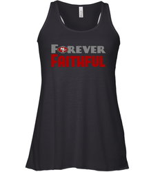 San Francisco 49ers Forever Faithful Fans Gift Racerback Tank - KnowlegdeTee