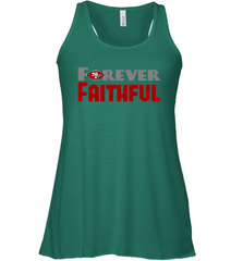 San Francisco 49ers Forever Faithful Fans Gift Racerback Tank - KnowlegdeTee