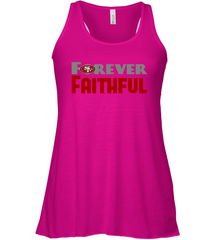 San Francisco 49ers Forever Faithful Fans Gift Racerback Tank - KnowlegdeTee