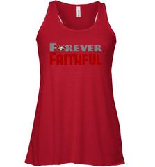 San Francisco 49ers Forever Faithful Fans Gift Racerback Tank - KnowlegdeTee